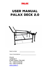 Palax DECK 2.0 User Manual