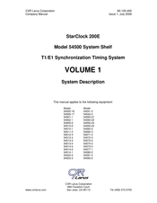 CXR 54511-2 Manual