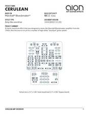 Aion Electronics CERULEAN Instructions Manual
