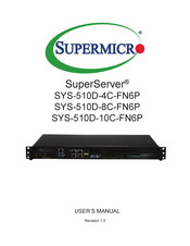 Supermicro SuperServer SYS-510D-4C-FN6P User Manual