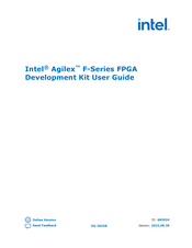 Intel DK-DEV-AGF014E2ES User Manual