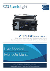 CentoLight ZEPHIRO HAZE 1000ST User Manual