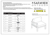 Safavieh Outdoor Endelia PAT7309A-2BX Manual