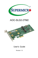 Supermicro AOC-SLG2-2TM2 User Manual
