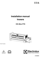 Electrolux Professional IC6 4832 FFS Installation Manual