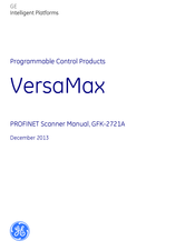 GE VersaMax GFK-2721A Manual