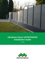 NewTechWood UltraEasy Fence UH78 Installation Manual