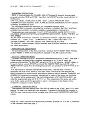 BERNINI DESIGN BE32 User Manual