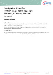 Infineon MOTIX BTN9970 User Manual