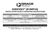 Grace PESDs CHEKVOLT R-3MT-VI Installation Manual & Operating Instructions
