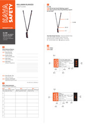 Kaya Safety E-3 W K-4A/K-2 User Manual