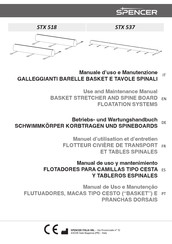 Spencer STX 537 Use And Maintenance Manual