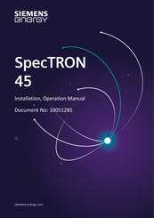 Siemens Energy SpecTRON 45 Installation & Operation Manual