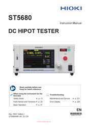 Hioki ST5680 Instruction Manual