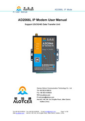 Alotcer AD2066L-W User Manual