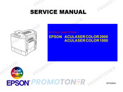 Epson AcuLaser Color 2000 Service Manual
