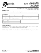 Exmark ULTRA VAC UVD6672 Setup Instructions