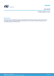 ST STSW-L9026-Y0 User Manual