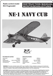 Nexa NE-1 NAVY CUB Instruction Manual