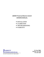 BABBITT LS8000 Owner's Manual