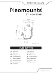 Newstar Neomounts WL15-625WH1 Instruction Manual