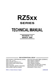 Riso RZ5 Series Technical Manual