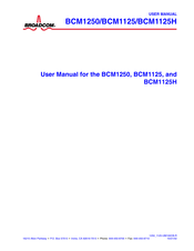 Broadcom BCM1250 User Manual