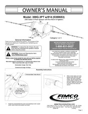 Fimco 5300653 Owner's Manual