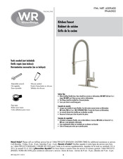WaterRidge FP4A0102 Manual