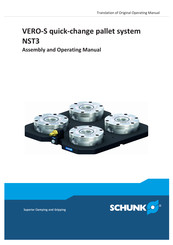 SCHUNK VERO-S NST3 400-250 Assembly And Operating Manual