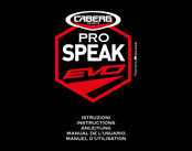 Caberg PRO SPEAK EVO Instructions Manual