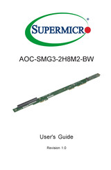 Supermicro AOC-SMG3-2H8M2-BW User Manual