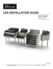 Perlick Top Shelf TSF12PS-SB Installation Manual