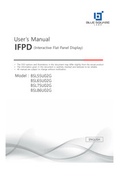 Blue Square Labs BSL86U02G User Manual
