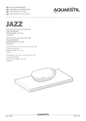 AQUAESTIL JAZZ Mounting Instructions