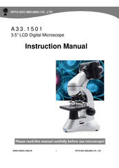 OPTO-EDU A33.1501 Instruction Manual