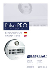 Lock4Safe Pulse PRO Instruction Manual