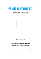 Element EAUF14000W Instruction Manual