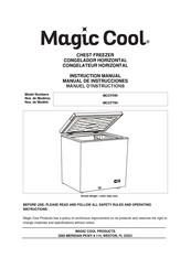 Magic Cool MCCF5WI Instruction Manual