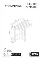 Jysk 55961001 Manual