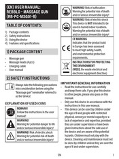REBBLO RB-PC-MSG01-B User Manual