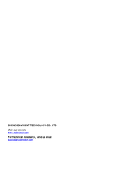 Vident iBT100 User Manual