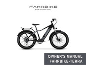 FAHRBIKE TERRA Owner's Manual