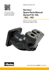 Parker F12-182 Series Service Manual
