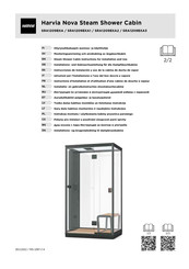 Harvia Nova SRA1209F2 Instructions For Installation And Use Manual