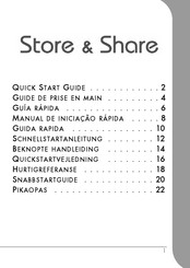 Packard Bell Store & Share Quick Start Manual