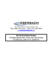 EBERBACH E6140.00 Manual