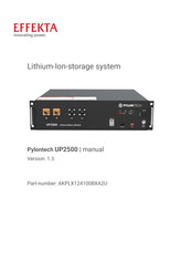 Effekta PYLONTECH UP2500 Manual