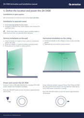 sensolus ZA 3500 Installation Manual
