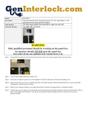 Geninterlock GE-100A Instructions